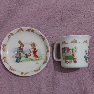 Bunnykins Royal Doulton Toddler Set